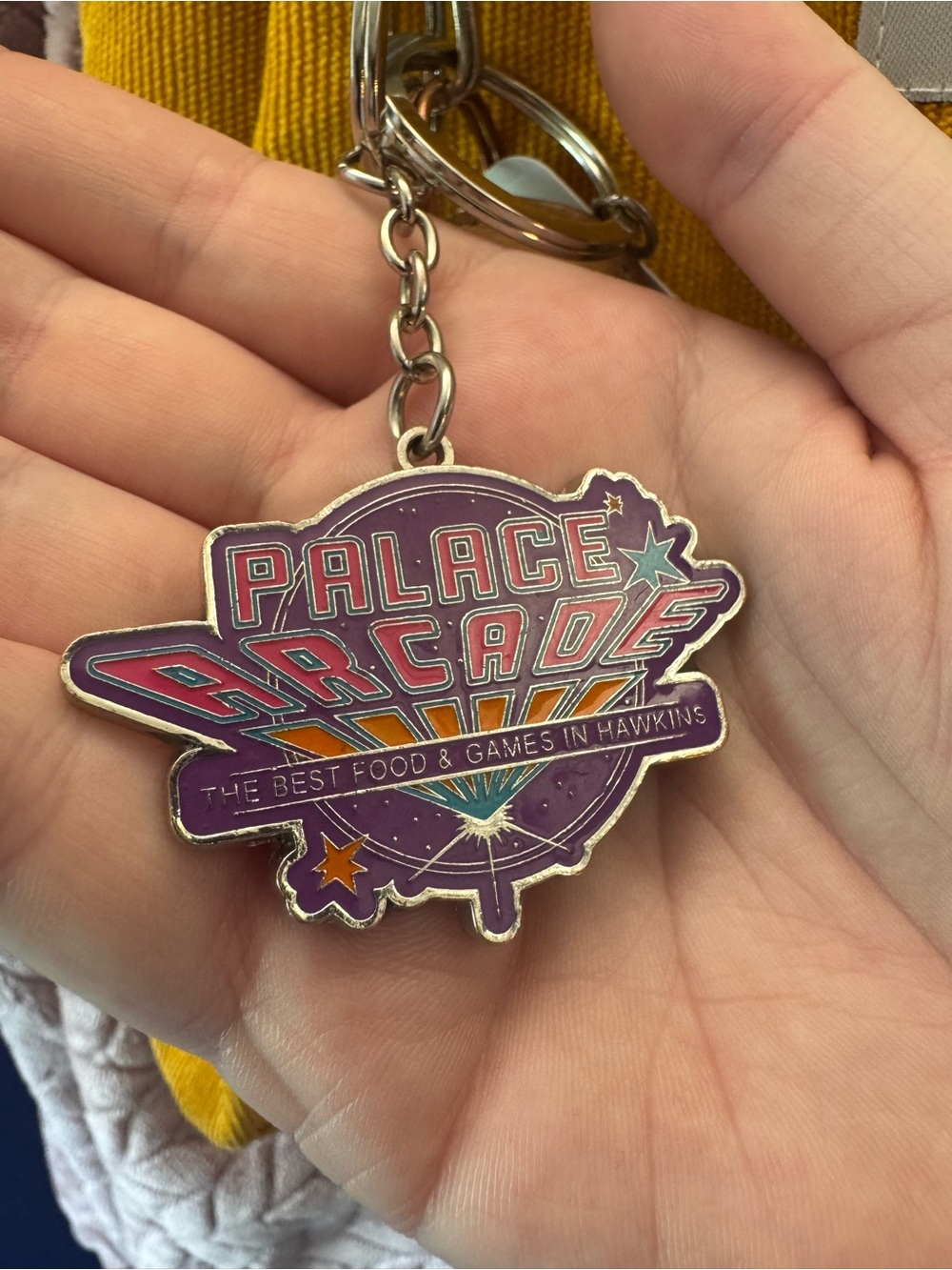 Netflix Stranger Things Palace Arcade Keychain